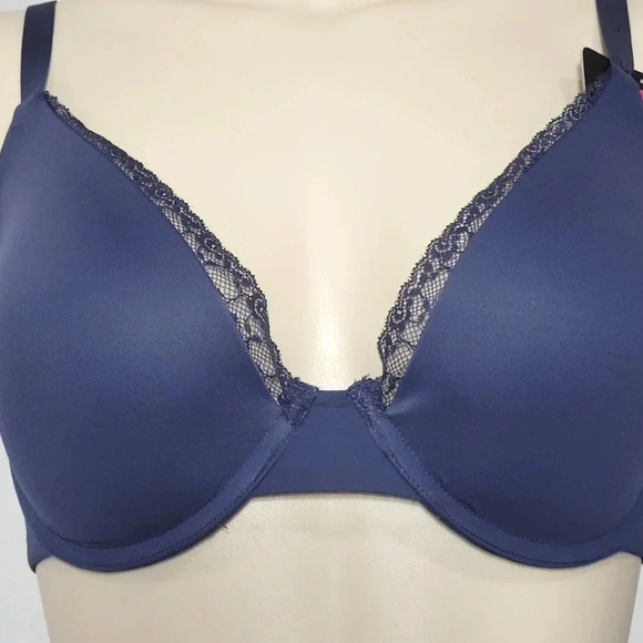 34D Maidenform Comfort Devotion Extra Cover‎ UW Bra Nav - Picture 2 of 4